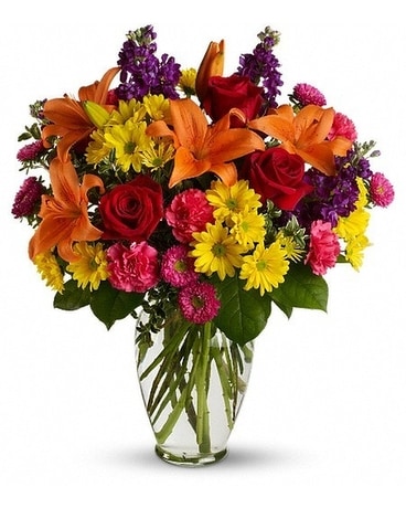 Brighten The Day Flower Arrangement